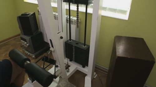 Exercise Machine in Home Gym Setting