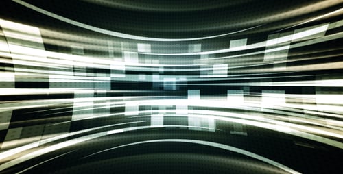 Futuristic Abstract Data Flow Technology Background