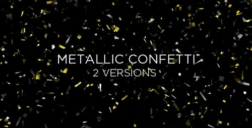 Festive Falling Confetti Animation