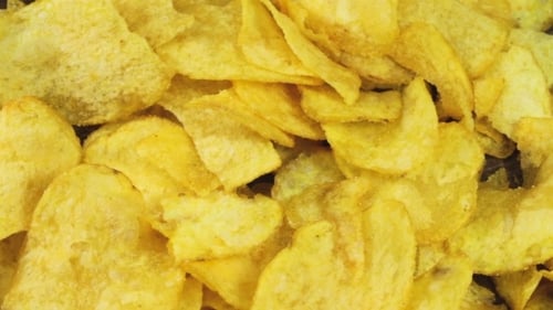 Potato Chips Rotating