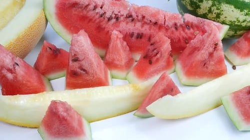 Wassermelone Und Melone