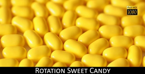 Close-up of Many Yellow Pills