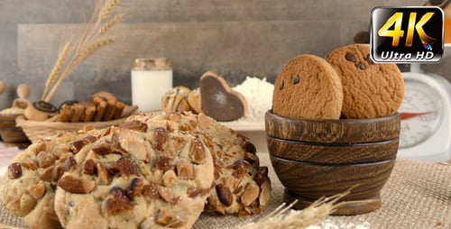 Cookies and Baked Goods Delightful Still Life
