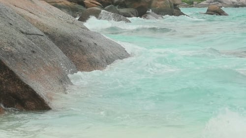 Turquoise Rolling Wave,