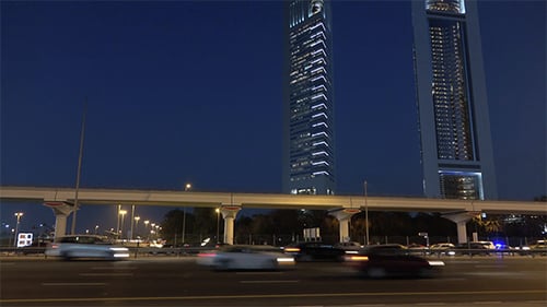 Night Traffic in the City