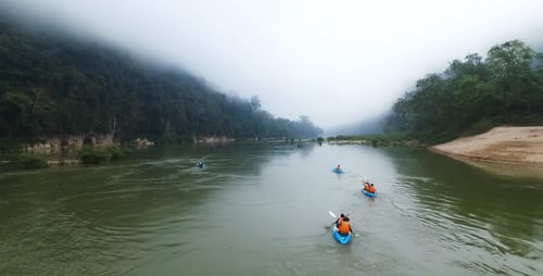 Canoe - Kayak - People On The River