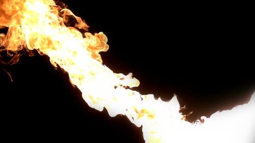 Bright Yellow Flame Bursts on Black