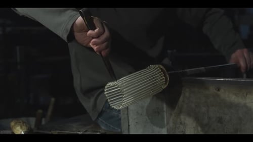 Glass blowing