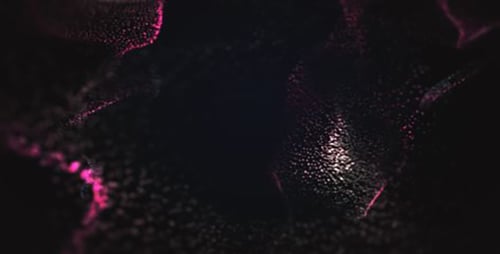 Abstract Flowing Particle Wave Motion Background