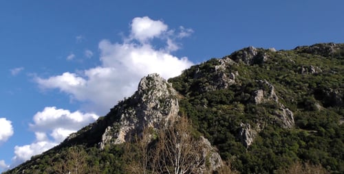 Mountain and Clouds