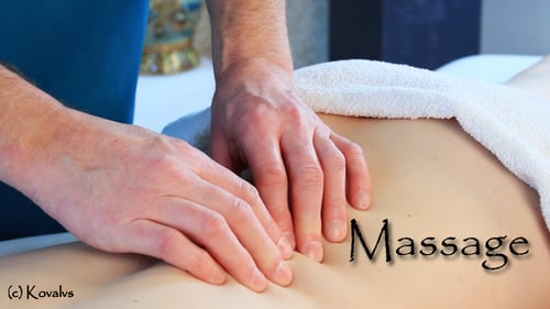 Rückenmassage