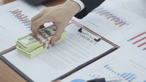 Abschluss des Finanzgeschäftsvertrags