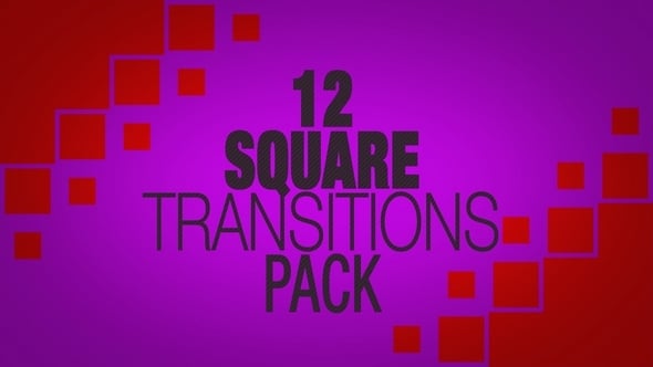 Square Transitions Pack, Transitions Motion Graphics ft. grid & black ...