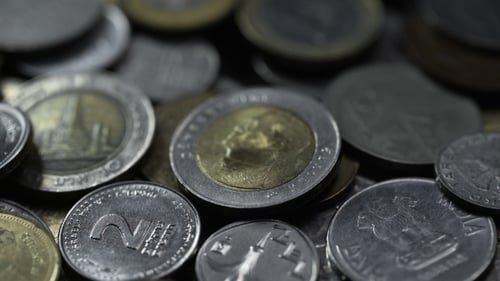 Nickel And Copper Coins Of Different Countries Of The World