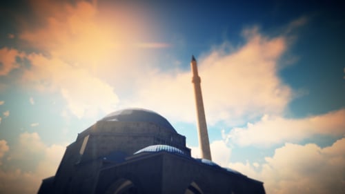 3D Mosque – Outside