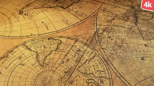 Vintage Old Map 123