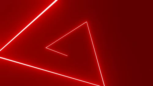 Dreieckstunnel 15mm Linse Vj Animation Abstrakter Hintergrund