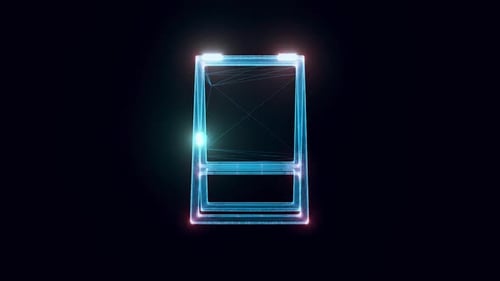 Blank Outdoor Chalkboard Stand Hologram Hd
