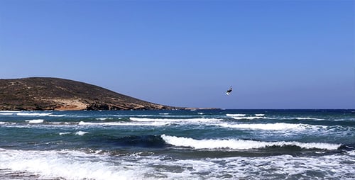 Kitesurfing