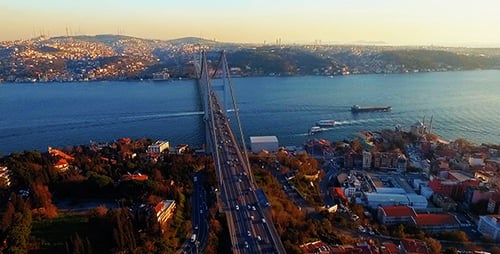 Bosphorus Bridge Traffic 6