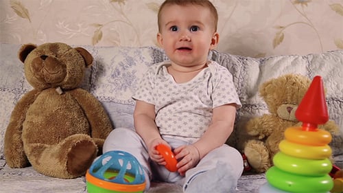 Baby Playing With Toys