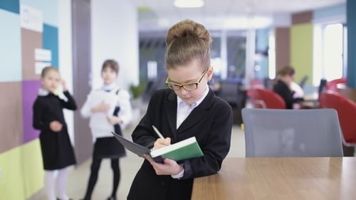 School Children In Classroom