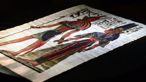Manuscrito antiguo egipcio