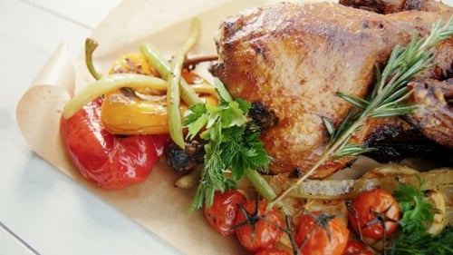 Chicken With Vegetables.