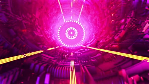 3D Sci-Fi Tunel V69