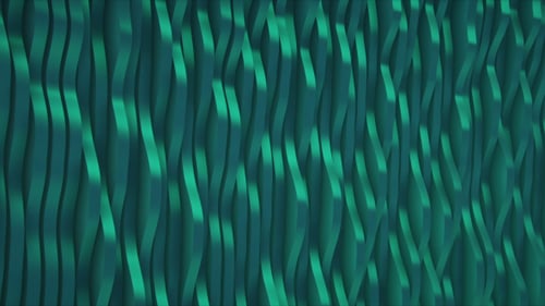Green Metal Organic Strand Array