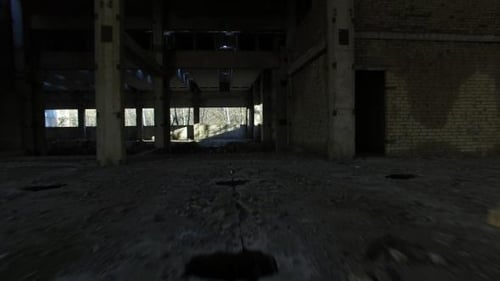 Abandoned Concrete Building