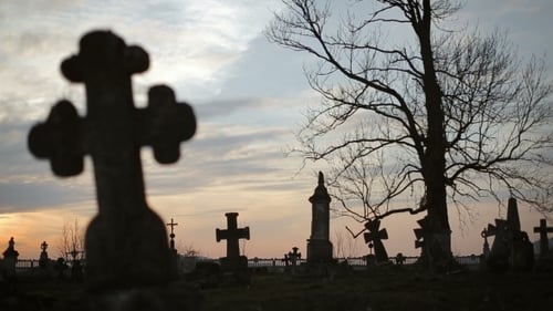 Old Graveyard With Ancient Crosses 6