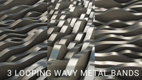 Metal Organic Parallel Lines Pack