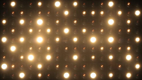 Dynamic Flashing Stage Lights Wall Background