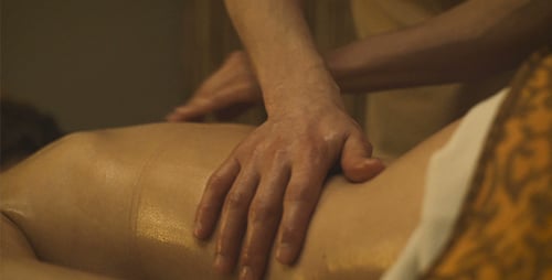 Rückenmassage
