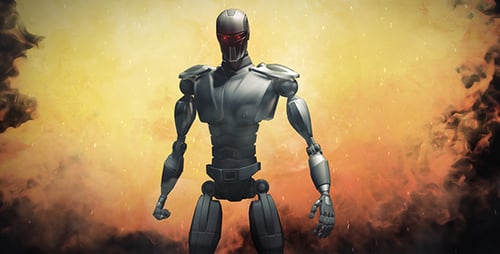 Logo Explosion (Robot Version)