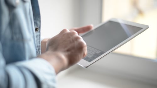 Tippen, Tastatur, Tablet-PC