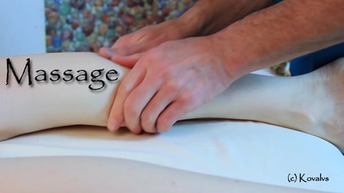 Massage der Beine