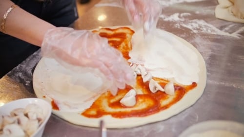 Cooking Pizza