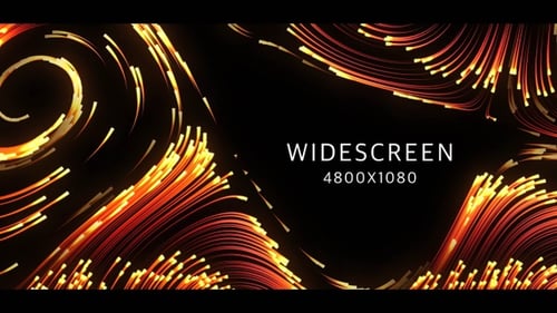 Red Particles Widescreen