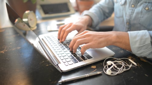 Busy Online Work, Laptop
