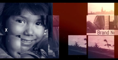 Dynamic Glitch Opener for Modern Video Introductions