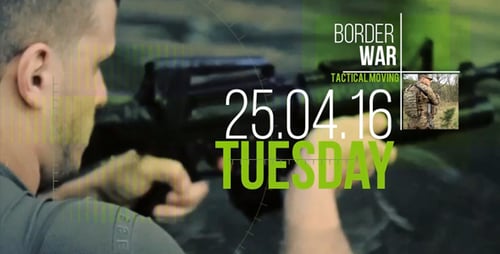 Fast Glitch Opener for Action and Event Promotions