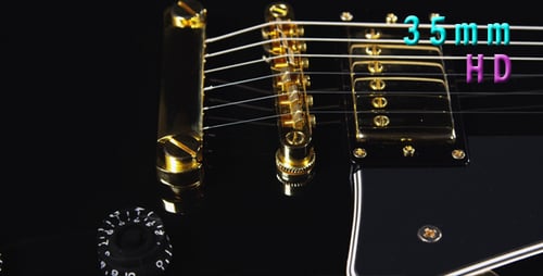 Black Electrical Guitar