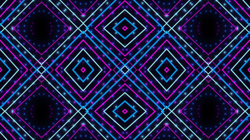 Kaleidoskop mit bunten Linien