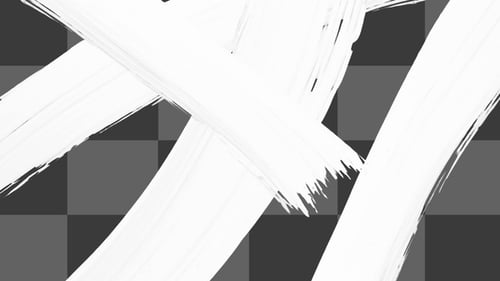 Animated Paint Brush Strokes with Alpha Channel