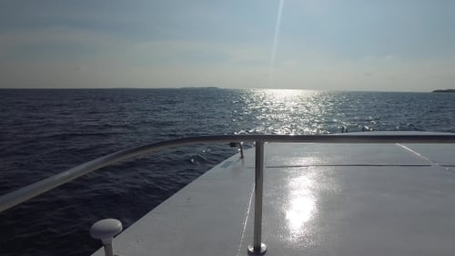 Pont De Voilier Ou Yacht Voilier En Mer 5