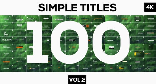 Dynamic Motion Graphics Titles and Lower Thirds Pack