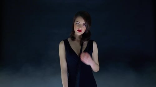 Girl In The Fog Blindfolded