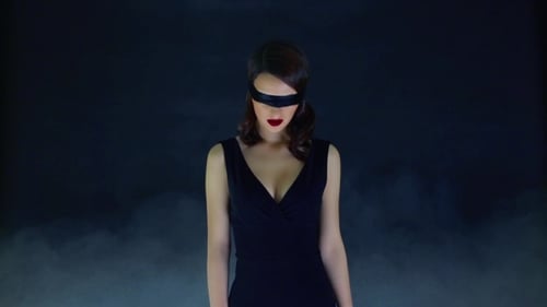 Girl In The Fog Blindfolded